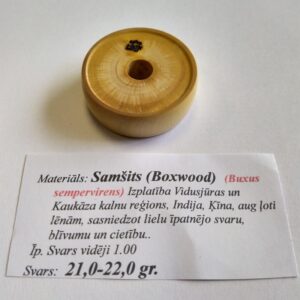 Lielā ripa, LNF, 22g, Samšits (Boxwood)